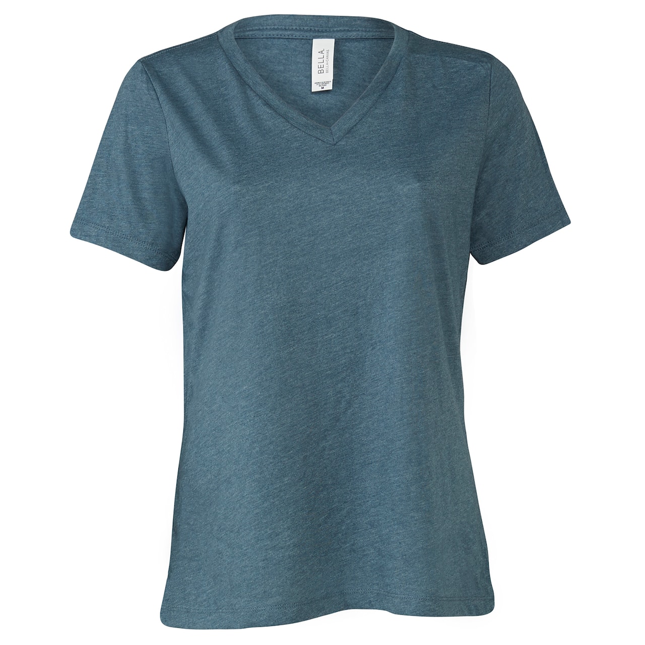 BELLA+CANVAS® Women's Relaxed V-Neck Heather T-Shirt